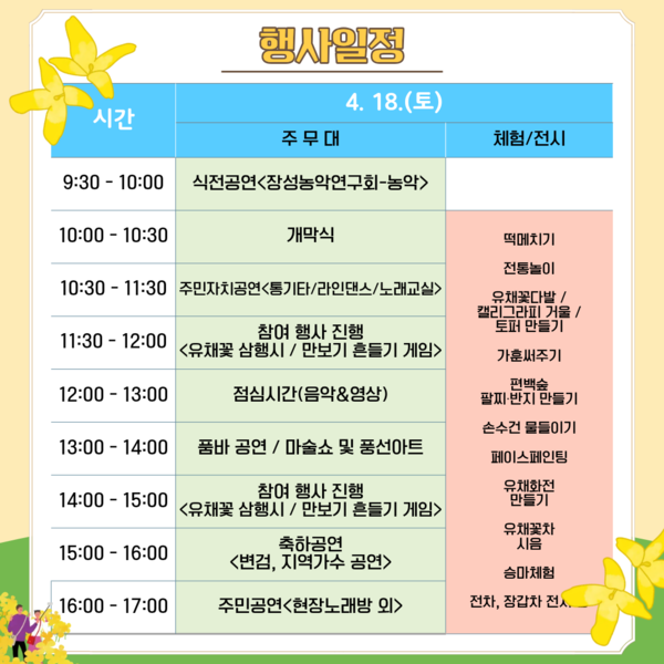 제2회 진원면 유채꽃축제 개최 이미지 2