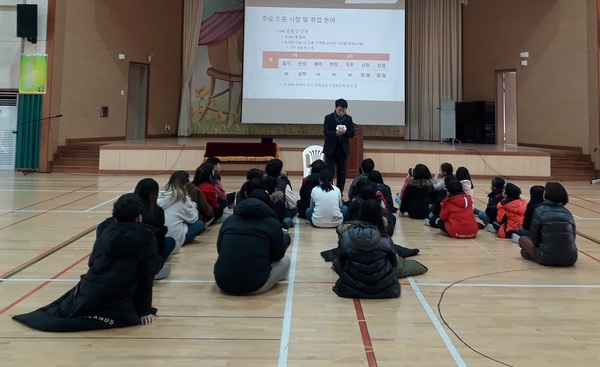 장성 서삼초등학교 전교생, 드론으로 꿈을 날리다 이미지 2