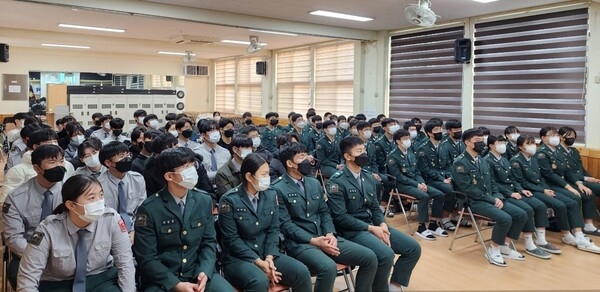 장성군 재향군인회, 삼계고등학교서 안보 교육 이미지 2