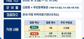 장성군, 3일부터 대상포진 예방접종 확대 지원, 보도자료