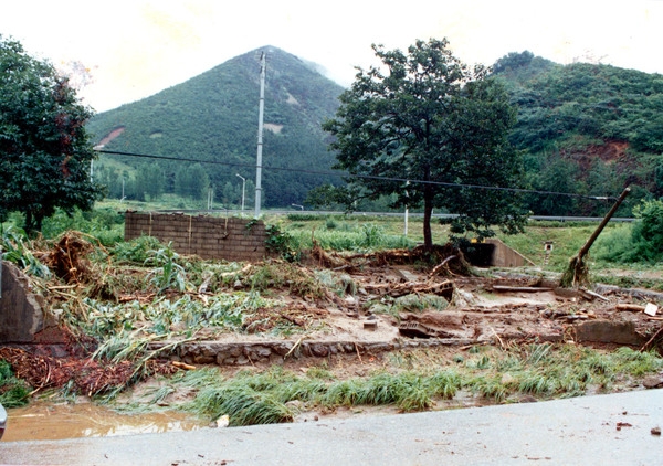 1989수해현장(장성읍단광리)