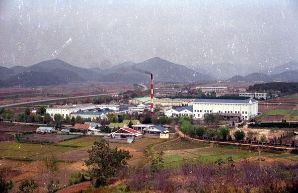 1989년장성읍시가지(오동촌삼양제사공장)