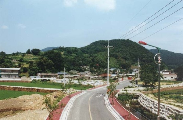 장성읍 영천리 마을전경