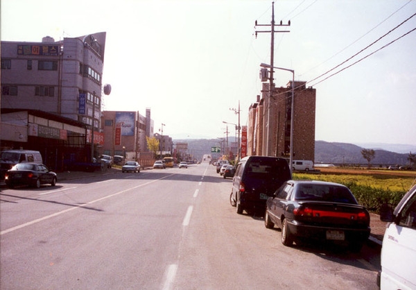 장성읍 청운동 마을전경