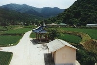 장성읍 유탕리 마을전경