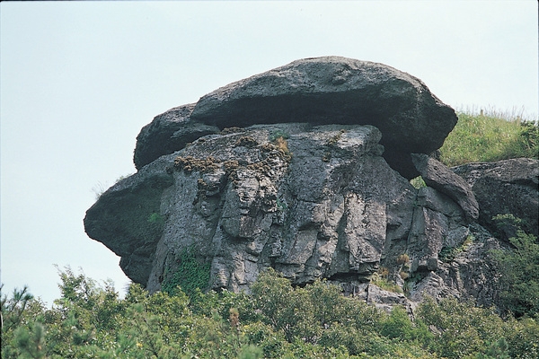 장성 관광화보(입암산성 갓바위)