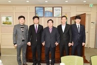 장성 청년회의소 회원 방문