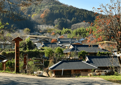 금곡영화민속촌 마을전경