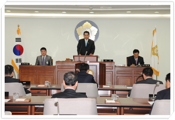 제218회 장성군의회 임시회 이미지 1