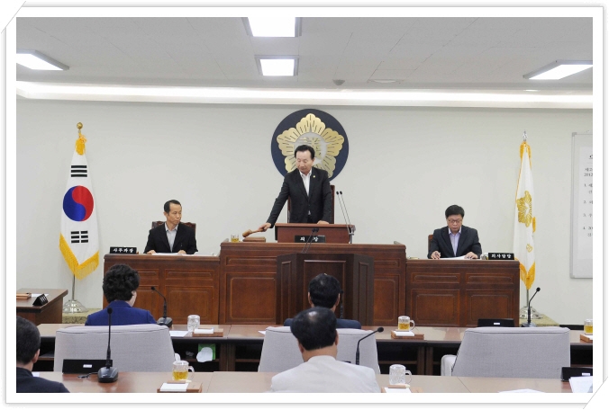 제241회 장성군의회 임시회 이미지 1