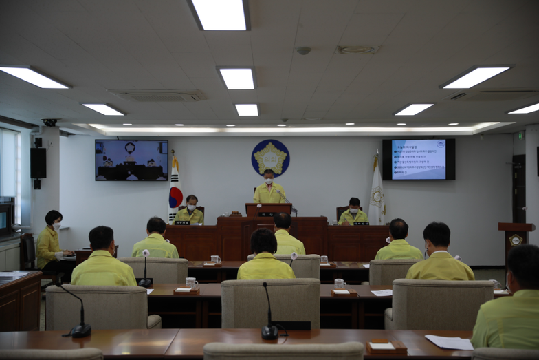 제321회 장성군의회 임시회 개최 이미지 1