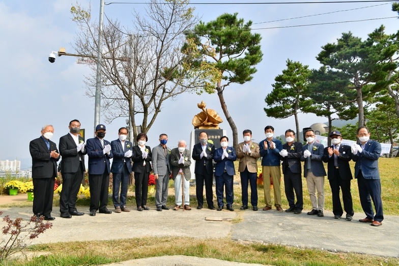 장성무궁화공원 개원 및 표지석 제막식 이미지 2