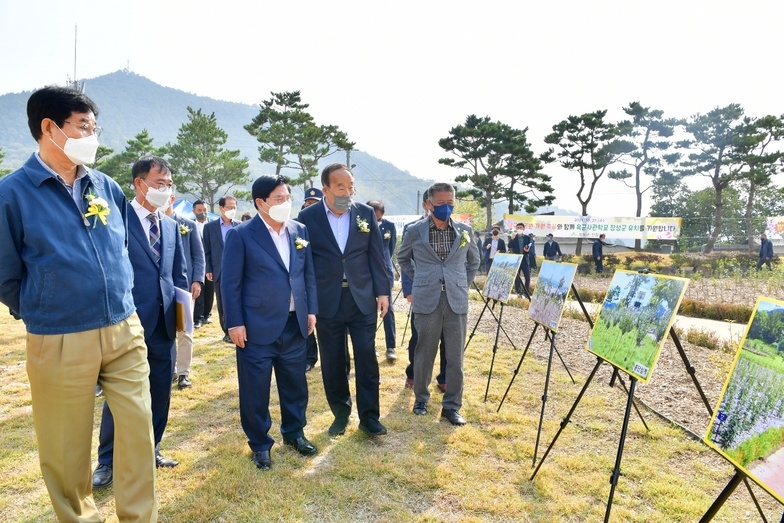 장성무궁화공원 개원 및 표지석 제막식 이미지 6