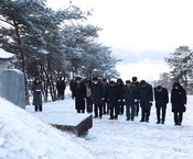 아곡 백수량 백비 참배