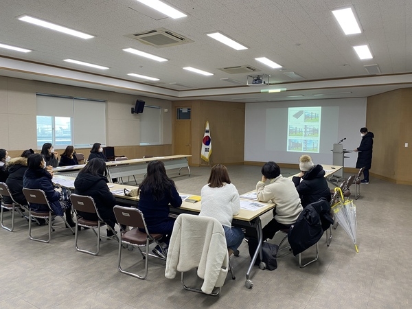 삼계면 사창리 사창마을 진입로 정비공사 사업설명회 개최 이미지 2