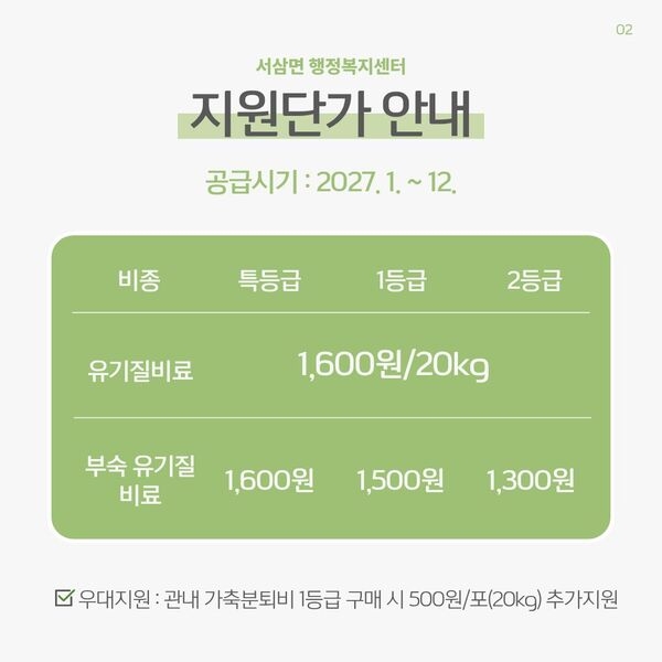 2027년 유기질비료 지원사업 신청 안내 이미지 3