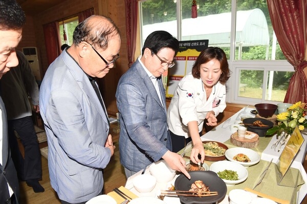 장성군, 축령산 편백숲 치유먹거리 개발 ‘눈길’ 이미지 1