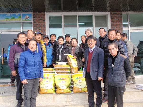 장성 동화면 이장단, 따뜻한 이웃사랑 실천 이미지 1