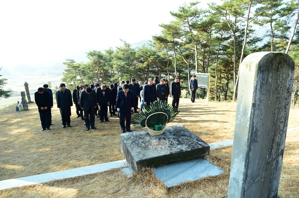 장성군 공직자, 새해 첫 일정은 “박수량 백비 참배” [기획감사실] 이미지 1