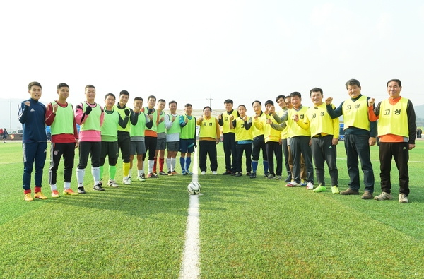 장성 상무평화공원 ‘국제 규격 축구장’ 준공 이미지 3