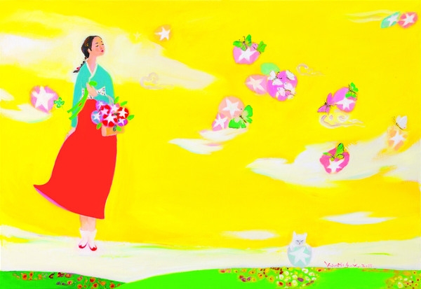 장성문예회관, 여류 서양화가 김미숙 특별 초대전 이미지 1