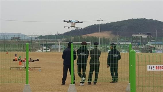 장성군, ‘농업용 드론’ 활용한 스마트 농업 선도 이미지 1