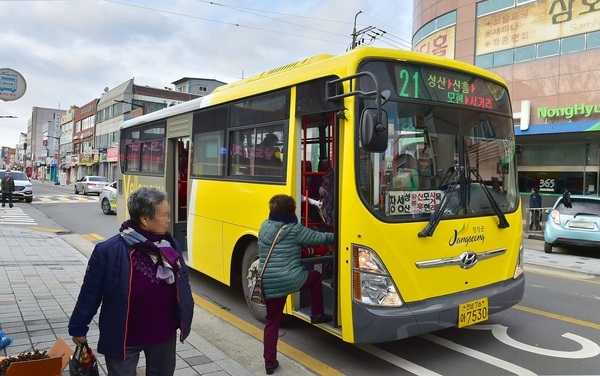 장성 농촌버스, 옐로우시티 디자인 입고 달린다! 이미지 1