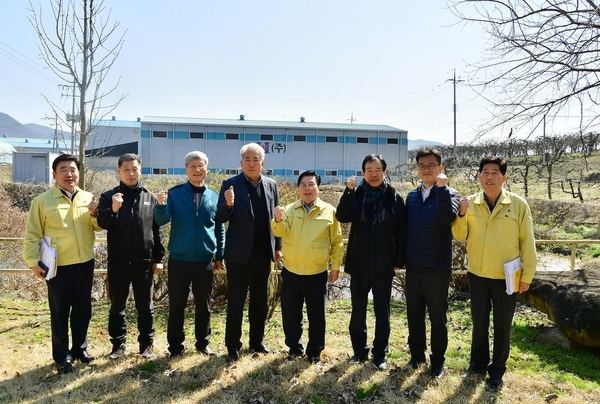 유두석 장성군수, 산업・농공단지 대표들에 지역 상가 이용 당부 이미지 1