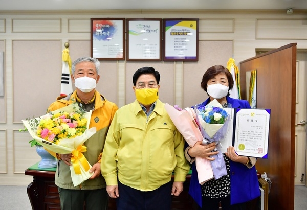 장성군 ‘숨은 의인’ 이영심씨, 도지사 표창 수여 이미지 1