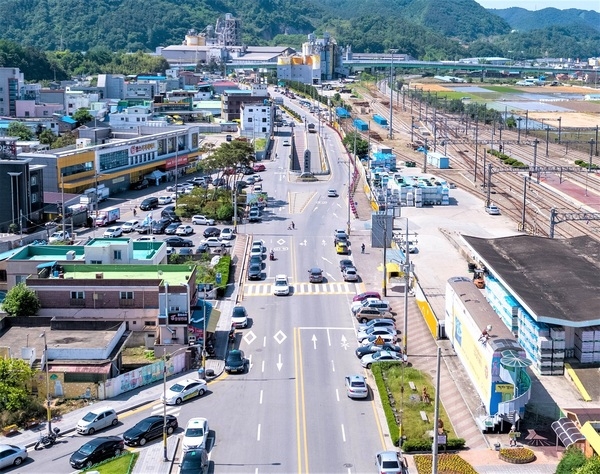 장성역-애플탑 간 전선 지중화… 도시 미관 살린다 이미지 2