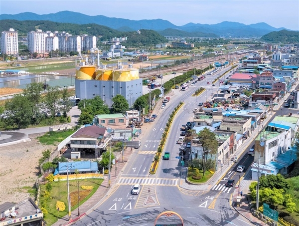장성역-애플탑 간 전선 지중화… 도시 미관 살린다 이미지 1