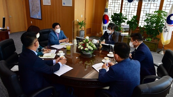 유두석 장성군수, 농촌진흥청 방문 이미지 2