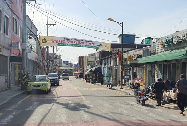 장성군, 4월부터 황룡시장 주정차 홀짝제 단속 이미지 1