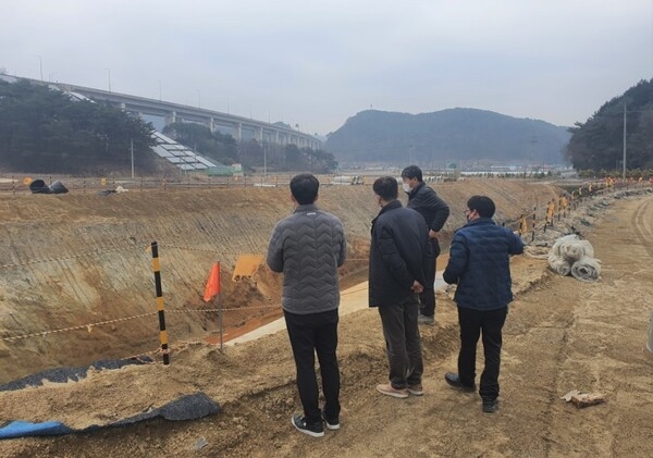 “군민 안전이 최우선” 장성군, 대형 건설현장 특별점검 실시 이미지 1