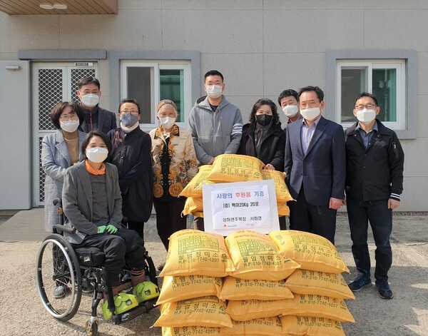 장성군 “북이면 서화영 씨, 백미 지정 기탁” 이미지 1