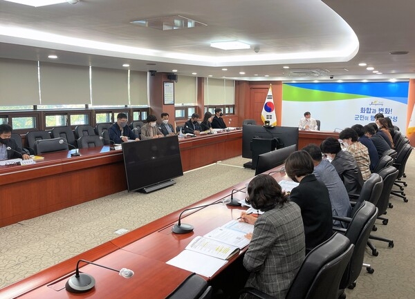 장성군, 정부합동평가 정량지표 추진실적 보고회 열어 이미지 1