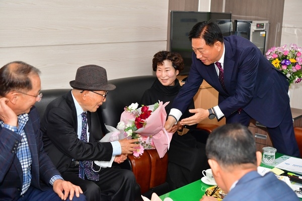 장성군 삼계‧동화면 ‘역대 면장’ 한자리 이미지 1