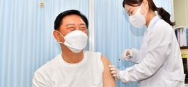 [포토뉴스] 김한종 장성군수 “코로나 백신 접종 적극 참여를”, 보도자료
