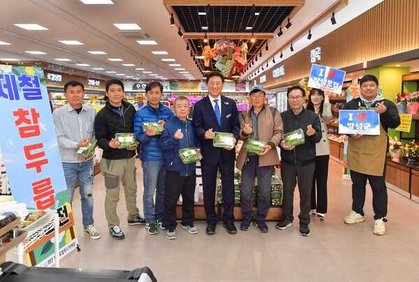 [포토] 장성로컬푸드직매장 제철 참두릅 특별전 인기! 이미지 3
