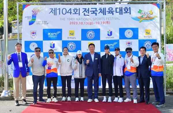장성군, ‘제104회 전국체전 조정대회’ 성공 개최 이미지 1