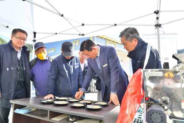 [포토] 장성군, 공공비축미 건조벼 올해 첫 수매 이미지 2