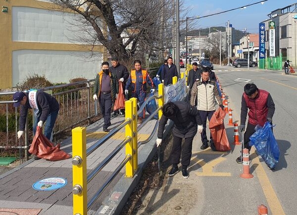 장성군 삼계면, 8일 설 명절맞이 ‘대청소’ 이미지 2