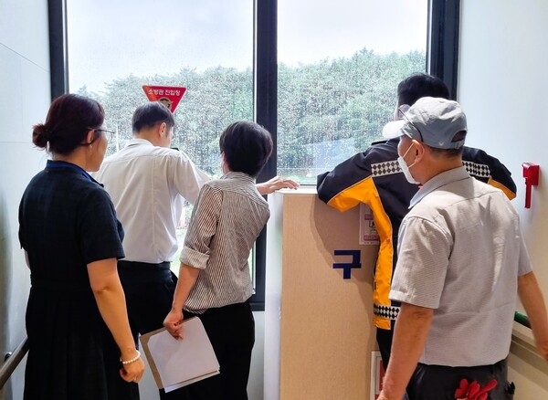 장성군·소방서, 병원급 의료기관 화재 예방 합동점검 이미지 1
