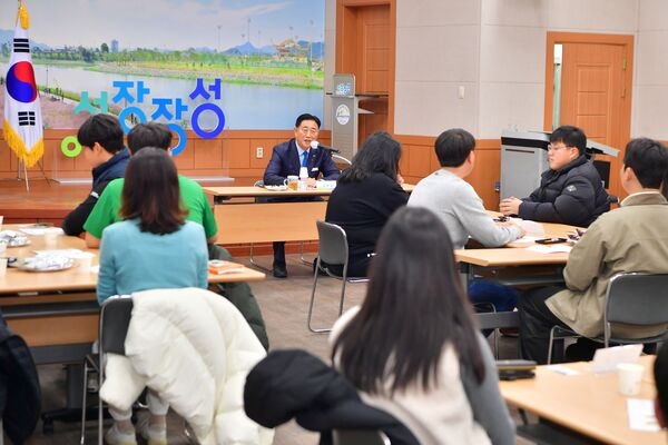 장성군, 청년농업인 영농 고민 해결 이미지 1