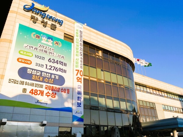 ‘거침 없는 성장’ 장성군, 2025년 행정 전 분야서 역대급 성과 이미지 1