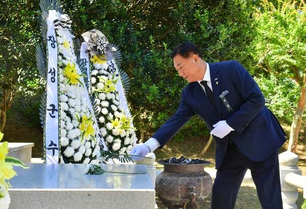 장성군, 제71회 현충일 추념식…순국선열 애국정신 기려 - 교육 | 코리아NEWS
