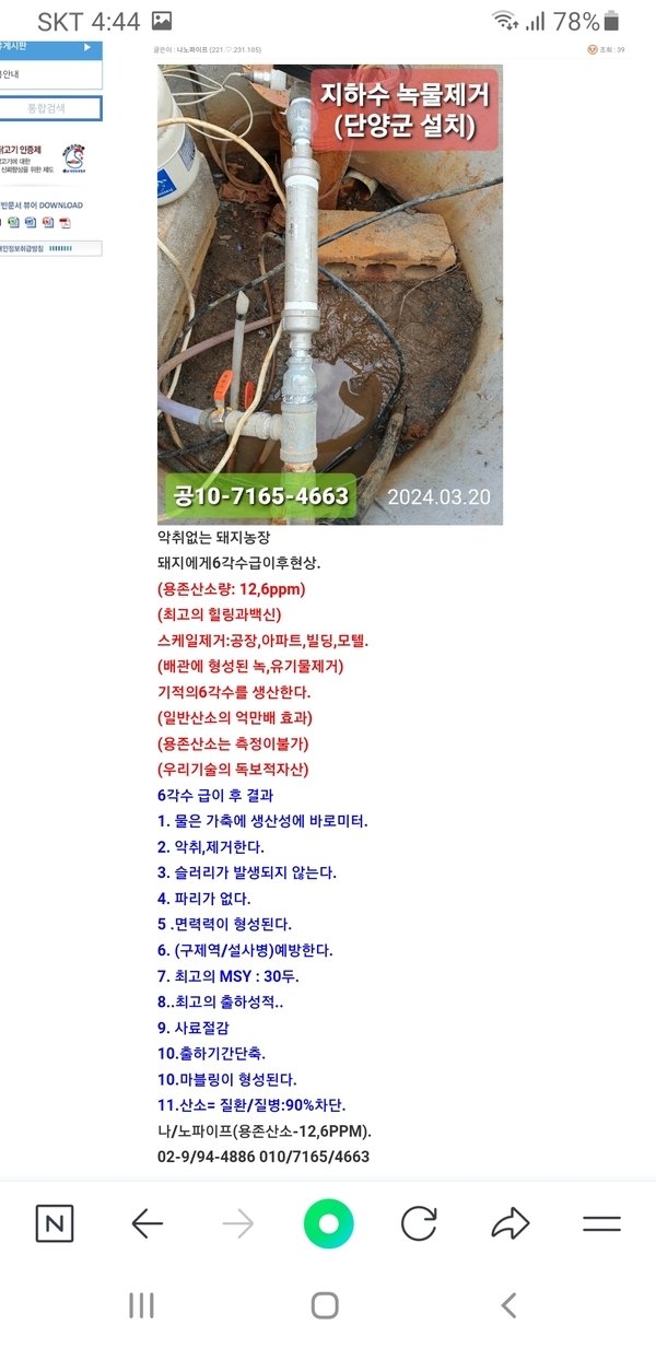 돼지농장악취 이미지 1