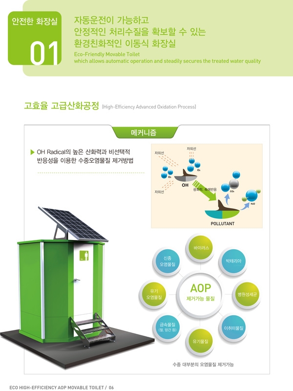 사람과 자연의 어울림 이동식 화장실 이미지 3