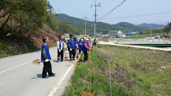 북일면 '내 나무 갖기' 행사 개최 이미지 4