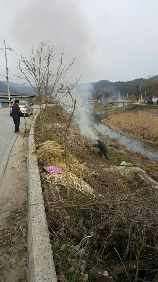 북이면 옐로우시티 추진 시범마을 모현천이 깨끗해졌어요 이미지 2